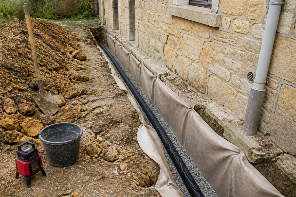 Drainage périphérique d'une maison : quand et comment