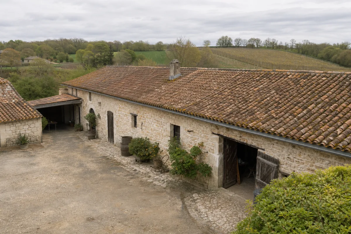 Couvreur à Barbezieux-Saint-Hilaire : granges et tuile canal
